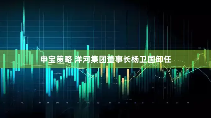 申宝策略 洋河集团董事长杨卫国卸任